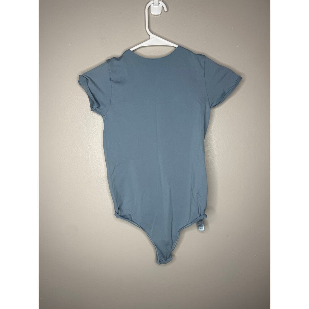 Skims Artic Blue Fits Everybody Bodysuit Seamless Stretchy One Piece Small